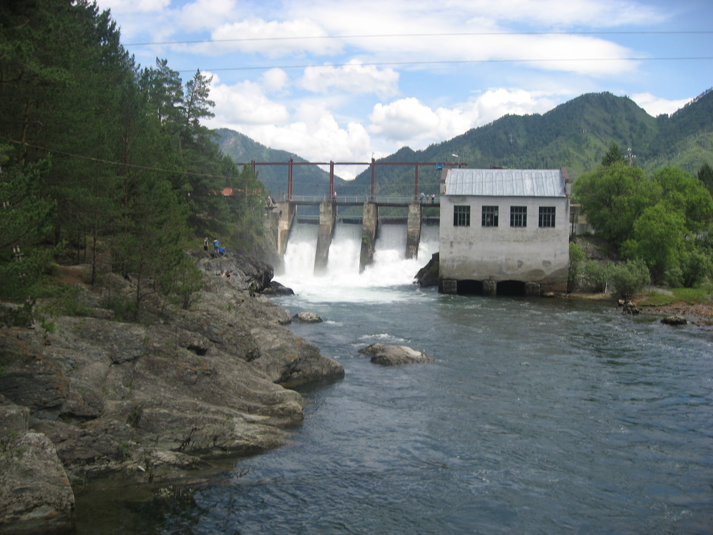 Экскурсии по Чемальской ГЭС